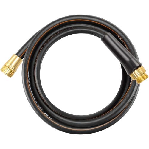Giraffe Tools Garden Hose 10ft x 5/8'', Short Water Hose Heavy Duty, Lightweight, Flexible Hybrid Hose with Swivel Handle, Male to Female Fittings