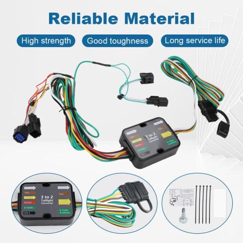 4-Pin Trailer Wiring Harness Compatible with 2023-2025 Kia Sportage 56474
