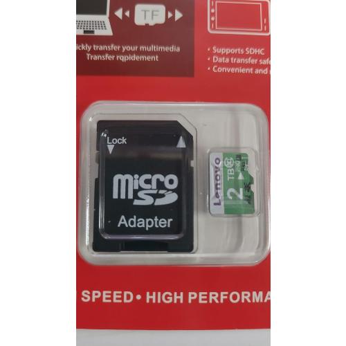 2TB Micro SD Memory Card with Adapter, Class 10, High Speed up to 100MB/s, Waterproof, Shockproof