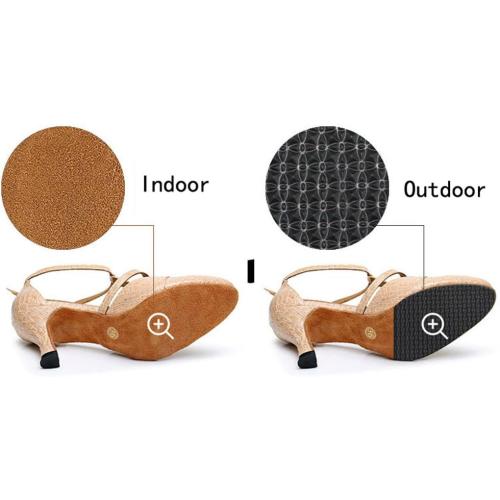 Womens Professional Zip Latin Dance Ankle Boots Ballroom Tango Shoes Custom Heels Jazz Heels Dancer Exotic - 8.5