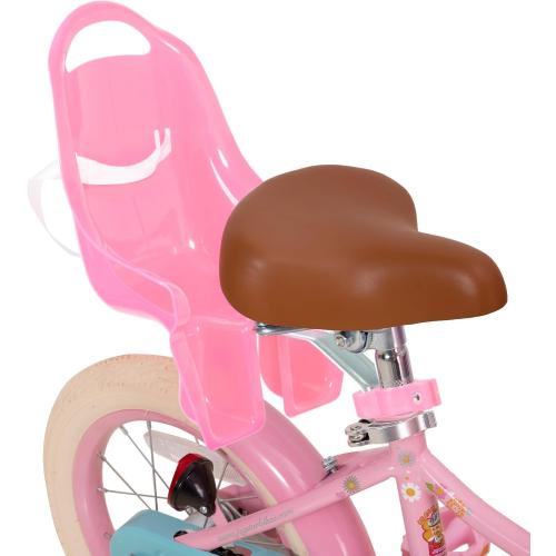 JOYSTAR 12 14 16 Inch Kids Bike with Training Wheels Girls Bike with Doll Seat Basket & Streamers Kids Bicycle for Girls 2-7 Years Toddler Girl Bikes