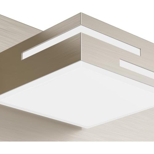 LED Modern Bathroom Vanity Light Fixtures, Dimmable Brushed Nickel Vanity Lights for Bathroom Lighting Fixtures Over Mirror, with 360° Rotatable Acrylic Heads 3-Light 22-inch (Cool White 6000K)