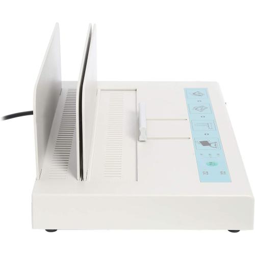 Yaegoo 110V Thermal Binding Machine 1-50MM Binding Thickness Universal Thermal Binding Machine Infrared Light Detecting Hot Melt Machine Contract Document Invoice Folder