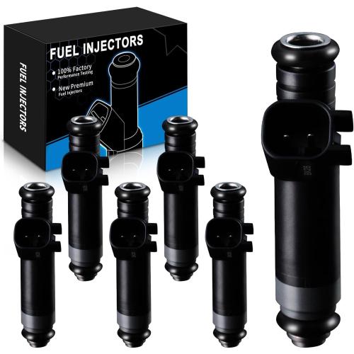 Fuel Injectors for:-Ford F150 V6 4.2L Naturally Aspirated 2005 2006 2007 2008 Set of 8 Replacement OE# FJ869, 800-1905N, 8001905N, CM-5105, CM5105, 5L3Z9F593AA, 5C3Z9F593AA