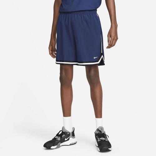 Size XL ...Nike DNA Men's Dri-FIT 6 UV Woven Basketball Shorts (Midnight Navy/Black/White, FN2659-410) Size Small
