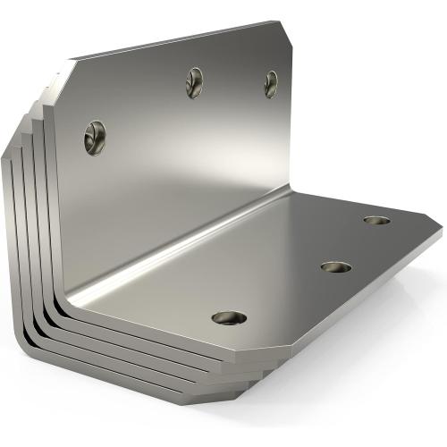 4x2x2 L Bracket Corner Brace(15PCS), 4 Inch Galvanized