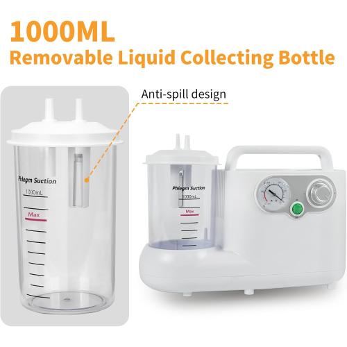 1000mL Portable Pet Machine for Dogs & Cats, Adjustable & Detachable Collection Bottle for Home Use 110V