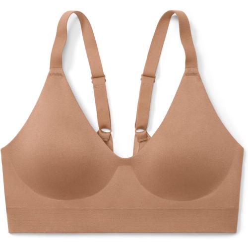 True & Co Women's Soft Form V Neck Adjustable Strap Bra (M)
