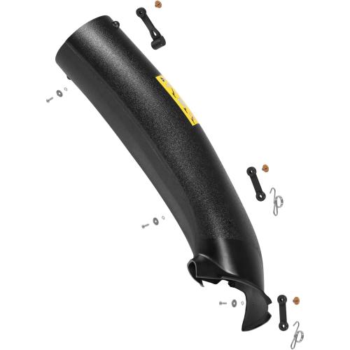 592866501 Lower Chute Replacement for 42 Inch Bagger Chute, Compatible with Husqvarna/Craftsman/Poulan/Sears/AYP Lawn Tractor Grass Catcher,Replaces 532162803 162803, 2 & 3 Bin Compatible,Fix Clogging
