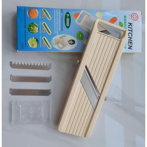 Handheld Mandoline - Japanese Style Slicer for Vegetables, Cabbage, Cucumber & Carrots