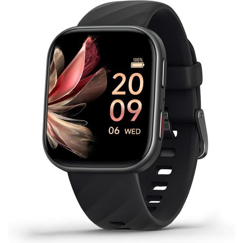 FITVII Health & Fitness Tracker (Answer/Make Calls), Smart Watch with 24/7 Heart Rate and Blood Pressure, Sleep Tracking, Blood Oxygen Monitor, 120  Sport Modes Activity Tracker for Women Men