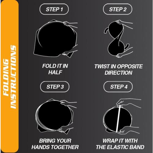 Magnelex Tesla Windshield Sunshade for Model 3/Y | Reflective 240T Material Sun Shade with Mirror Cut-Out | Foldable Sun Shield