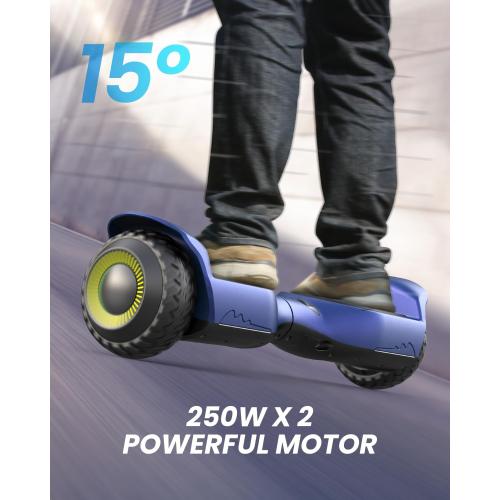 Gyroor Self Balancing Scooter New G13 All Terrain Balancing Scooter with LED Lights & 500W Motor, Self Balancing Off Road with Bluetooth for Kids ages 6-12 and Adults