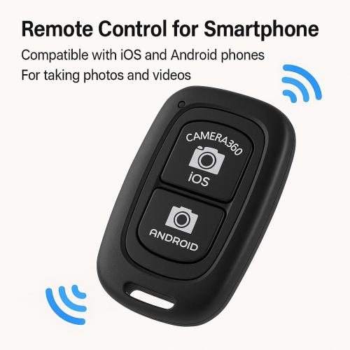 Universal Replacement Housing Case for Wireless Selfie Remote Shutter Devices with Customizable Color Options