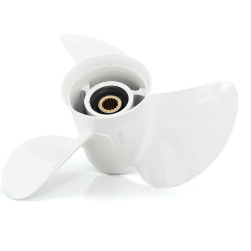 Captain Propeller 14x19-M Fit Yamaha Outboard Engine 150hp 175hp 200hp 220hp 225hp 250hp 300hp F150 F175 F200 F225 F250 VF200V-MAX VF225 VMAX 15 Tooth Spline 6G5-45945-01-98
