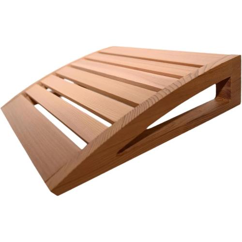 Wooden Headrest Sauna,Neck Support Sauna Supplies Sauna Room Part Ergonomic Sauna Pillow, Wood Support for Bathing,Women Men