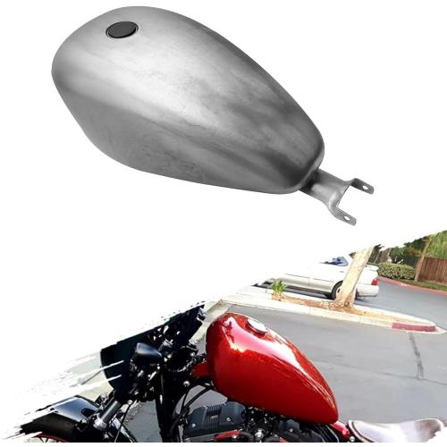 Motorcycle 3.8 Gallon EFI Injected 14.4 Liter Oil Gas Fuel Tank Fit For Harley Sportster XL 1200 883 2007-2022 Forty Eight Roadster Nightster Super Low XL1200C