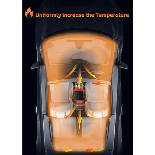 Car Heater, 12V 150W Car Heaters for Vehicle, Portable Car Heater that Plugs into Cigarette Lighter, 2 in 1 Car Heating and Cooling Fan,Car Windshield Defroster Demister for Winter, Red