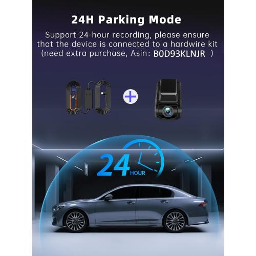 Dash Cam Front and Rear, 4k 1080P Dual Dash Camera for Cars