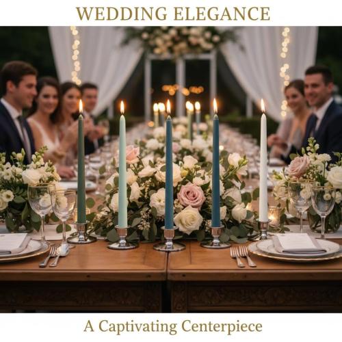 6Pcs Taper Candles Green Set,10 Inch Gradient Color Green Candle Sticks,Unscented Dripless Taper Candlesticks for Romantic Natural Themed Wedding Party Kitchen Home Dining Spring Decor