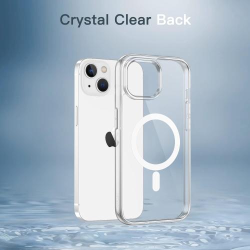 JETech Magnetic Case for iPhone 14, Clear
