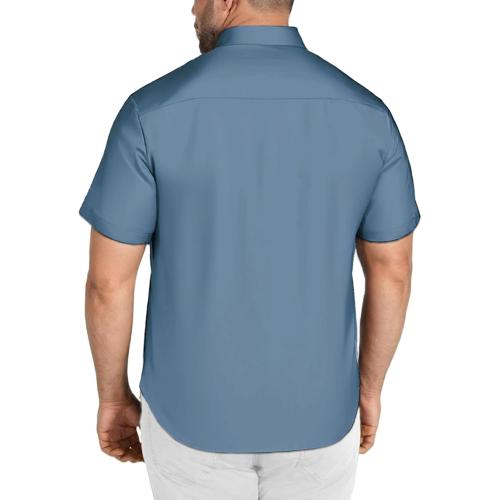 Size XL COOFANDY Big & Tall Shirts for Men Short Sleeve Button Down Casual Dress Shirts