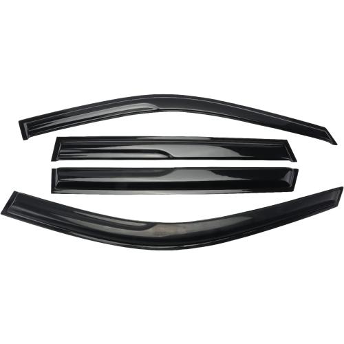 Window Wind Deflector Compatible with 2011-2021 Jeep Grand Cherokee - 4pcs Rain Guards & Visors