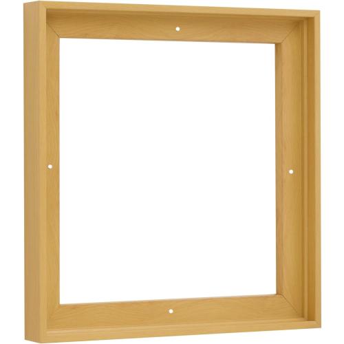 Pixy Canvas Floater Frame 8x8 for 3/4 (0.75) inch Deep Canvas Paintings/Canvas Prints/Wood Canvas Panels/Wall Art/Wall Decor/Home Decor/Artwork (Light Maple, 8 x 8 inch, Square)