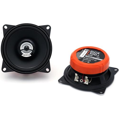 Hertz Dieci Series DCX-1003 4 Two-Way Coaxial Speakers - Pair
