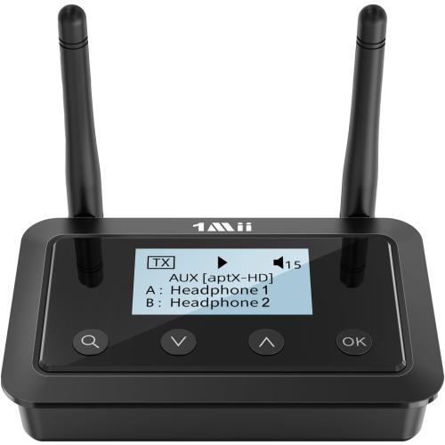 1Mii B03  Bluetooth 5.3 Transmitter Receiver for TV Home Stereo