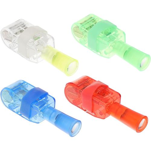 Led Projector Light Finger Flashing Lights 12Pcs Multi-Color Party Props for Kids Concert Dance Bar