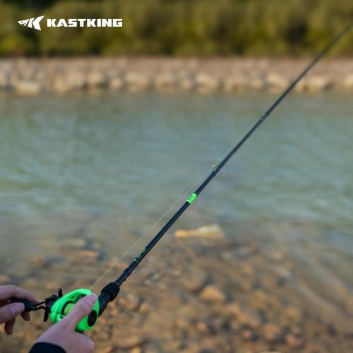 KastKing Zephyr Dual Tip Fishing Rod, Lightweight KastFlex IM6 Graphite Spinning & Casting Rod, Fuji O-Ring Guide, Dual Tips Section for Different Powers, Drop Shot Hook Keeper, EVA Grip