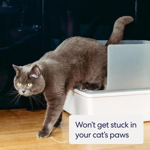 9.25lbs Per Bag, 2 Pack Tuft & Paw Really Great Cat Litter, Low Tracking Tofu Cat Litter, Clumping, Flushable, Odor Control, Dust-Free, Unscented - 9.25lbs x 2Bags