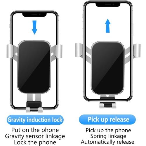 Car Phone Holder for Volkswagen Atlas 2018-2023 and VW Atlas Cross Sport 2020-2023 Auto Interior Accessories Best Cell Phones Mount Cellphone Mobile Cradle Charging Navigation Bracket Accessory