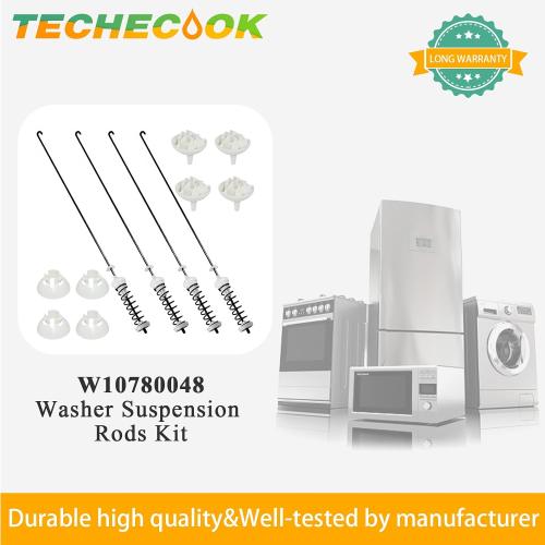 Updated W10780048 WTW4800XQ4 WTW4800XQ1 RTW4640YQ1 ATW4675YQ1 Washer Suspension Rod Replacement for Whirlpool Kenmore Maytag Amana WTW4800XQ2 MVWC200XW2 WTW4930XW1 CAW9244XQ2 NTW4501XQ0 by Techecook