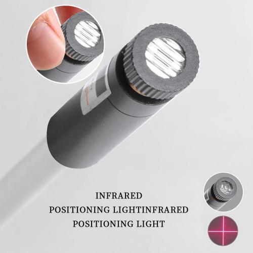 Magnetic Positioning Quilting Light for Sewing Machine, Sewing Red Guide for Straight Stitching, Quilting Red Light with Crosshair, Adjustable Hands-Free Precision Sewing and Quilting Aid Tool
