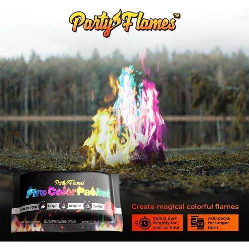 Premium Party Flames 4 Pack (set of 2)