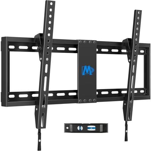 Mounting Dream TV Wall Mount for Most 37-75 Inch TVs, Universal Tilt TV Mount Fit 16, 18, 24 Stud with Loading Capacity 132lbs, Max Vesa 600 x 400mm, Low Profile Flat Wall Mount TV Bracket