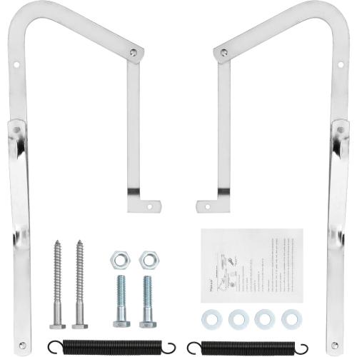 55-1 Attic Ladder Spreader Hinge Arms with Springs,Compatible with Werner (Mk1 Thru Mk3),A2208 A2210 A2508 A2510 W2208 W2210 W2508 W2510 WH2208 WH2210 WH2508 WH2510 WH3008 WH3010, MFG 2006 and Older