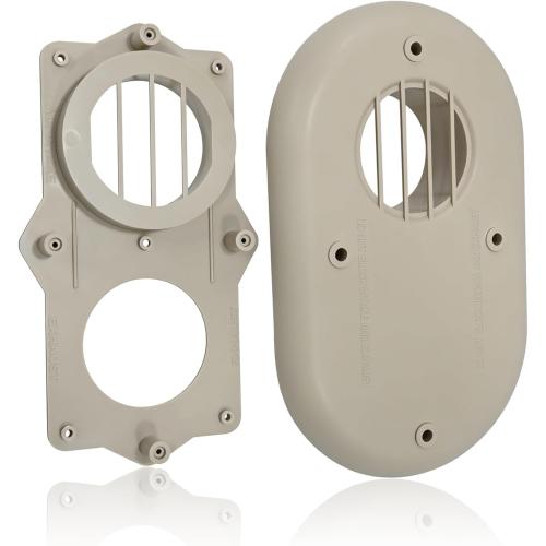 SP20286 3-Inch Vent Termination Kit - Fits for Rheem Beige HVAC Replacement Part Water Heate 3 PVC/ABS Piping