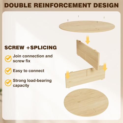 Rotating Shoe Rack Tower, 5-Tier 28 Wide Solid Pine Wood Spinning Shoe Display 360° Lazy Susan Shoe Rack, Revolving Shoe Stand, Shoe Rotating Organizer for Closet Shoes and Handbags