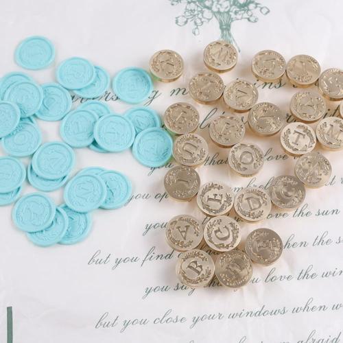 Initial Letter Alphabet  With Flower for Wedding Invitation, Gift Wrap, Envelopes, Christmas Card