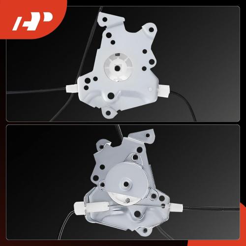A-Premium Electric Power Window Regulator Without Motor Compatible with Infiniti G35 2003 2004 2005 2006 2007, Front Left Driver Side, Coupe Only, Replace# 80721AM803