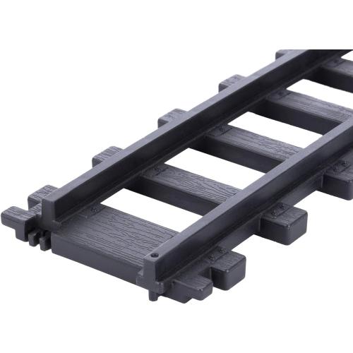 Lionel Battery O Gauge 12-Piece Straight Black Plastic Track Pack