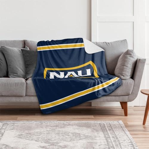 LOGOVISION Official Collegiate Primary Logo Collection Silky Touch Sherpa Back Super Soft Throw Blanket Collection