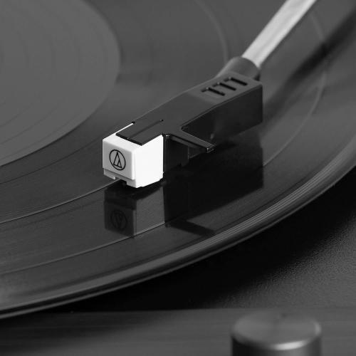Victrola Eastwood Signature – Bluetooth Record Player – 3-Speed Turntable, Built-in Speakers, Premium MM Cartridge, Vinyl Stream for Wireless Streaming, Removable Dust Cover, (Espresso)