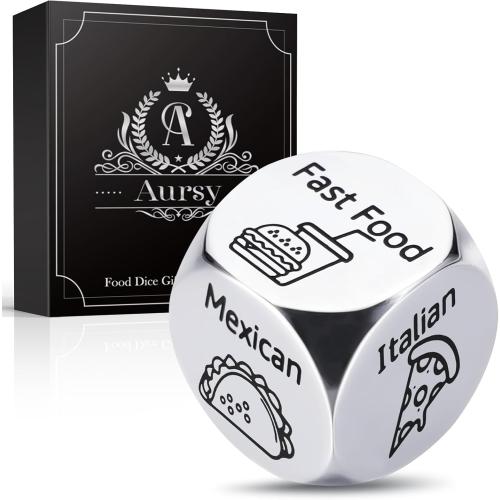 Valentines Day Gifts for Him Her Kids, Date Night Food Dice, Gifts for Men Women Men Kids Adults, Birthday Gifts for Him Mens Gifts, Couple Wedding Easter Valentines Father Day