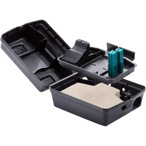 Tomcat Titan Rodent Bait Station | Commercial Grade Pest Control | Run Traps and Bait in Tandem | No Additional Securing Required