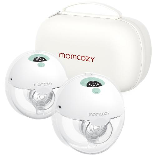 Momcozy Breast Pump Hands Free, All-Day Comfort, No Strings Attached- 24mm, 2 Pack