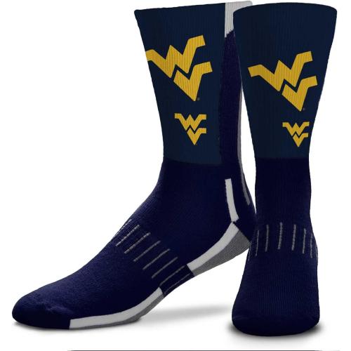 Size Large Adult For Bare Feet NCAA Adult State and University Crew Socks - Polyester blend - Unisex - High-performance socks provide